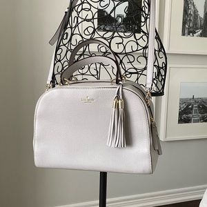 Kate Spade Gray Leather Purse